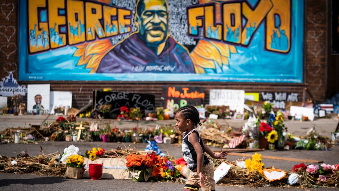 USA  marks anniversary of the killing — George Floyd