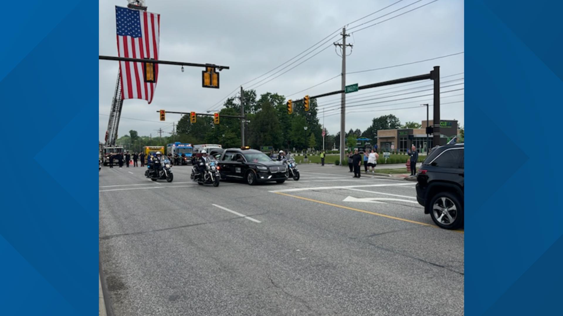 Live Coverage Of Funeral For Euclid Police Officer Jacob Derbin Wkyc