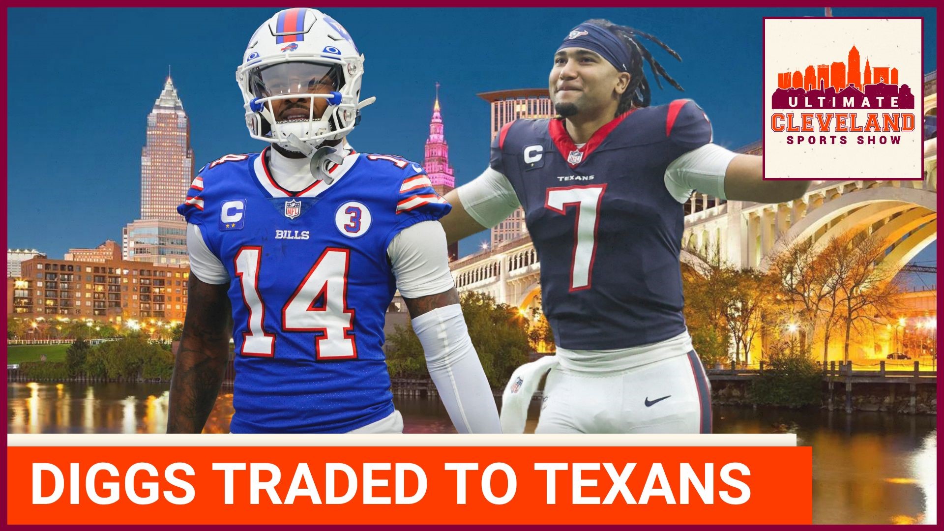 Former Bills Wr Stefon Diggs Was Traded To The Houston Texans In A