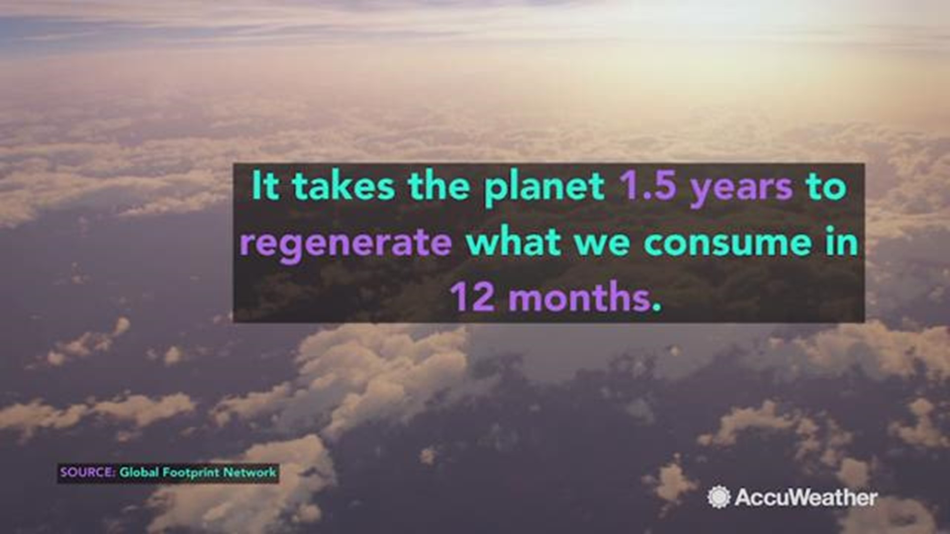 Aug. 1, 2018, marks the earliest Earth Overshoot Day ever. It would take 1.7 Earths to support our natural resource consumption level, according to the Global Footprint Network.