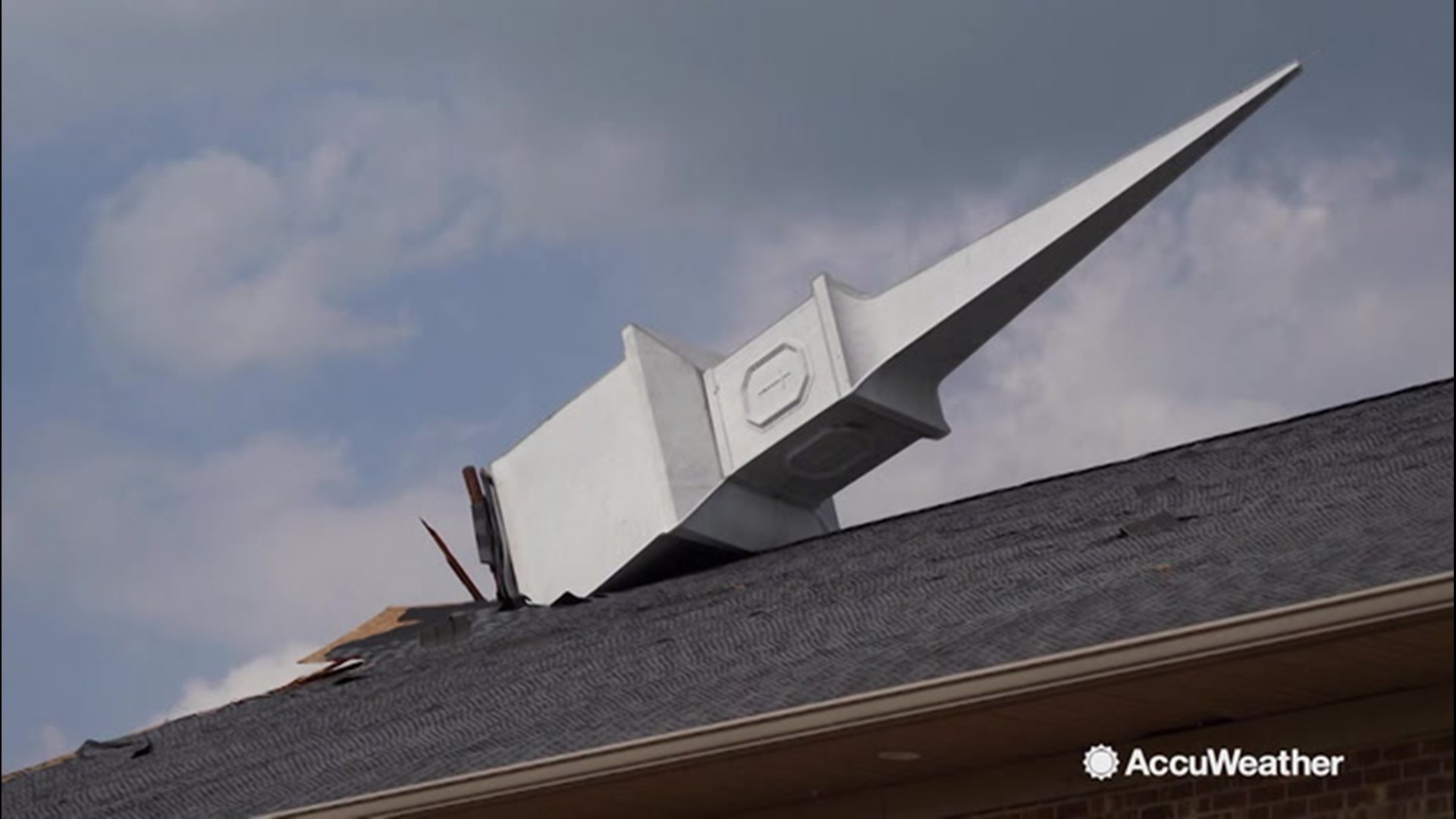 A youth group took shelter in their church as tornadoes tore through western Ohio and around Dayton late on May 27.