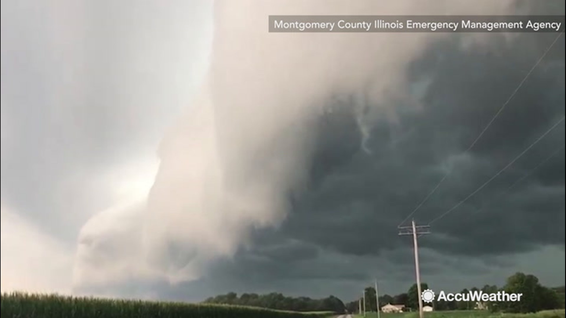The National Weather Service projected a series of severe storms were going to plague central Illinois, such as in Hillsboro, Illinois, pictured above, on Aug. 20.