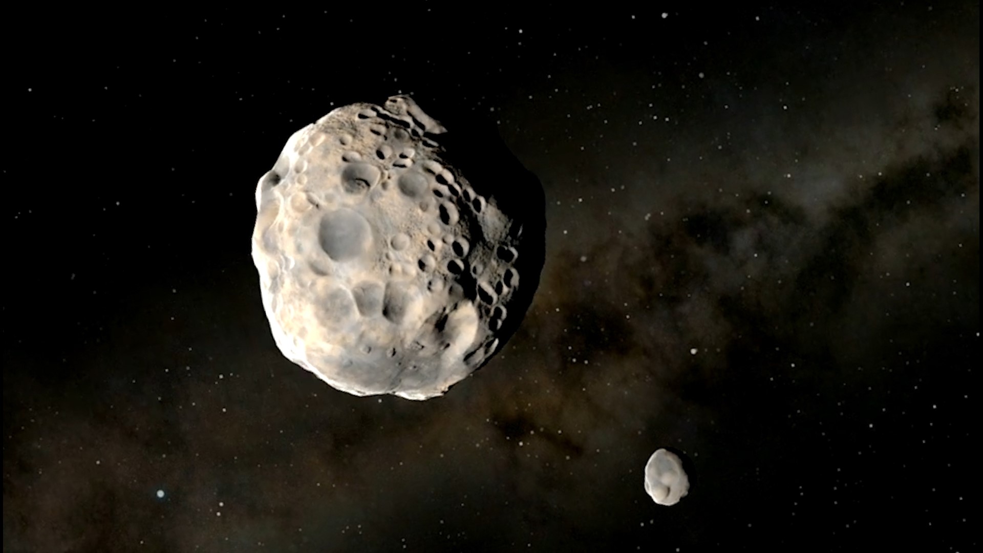 A single asteroid may be a whole new reason to race through space.