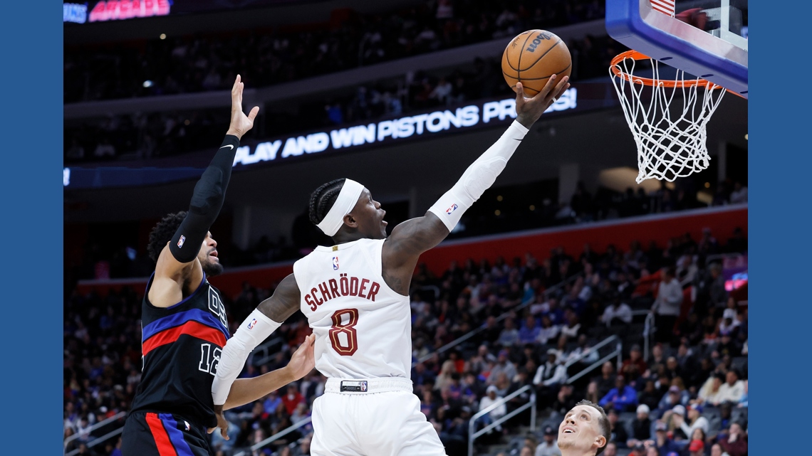Detroit Pistons outlast short-handed Cleveland Cavaliers 122-119 in OT after blaring horn delay