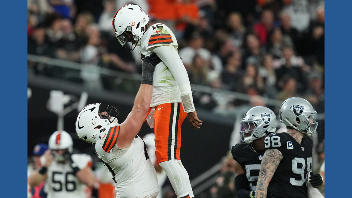 Shedeur Sanders makes some big plays and Browns' defense does the rest as  rookie wins 1st NFL start | wkyc.com