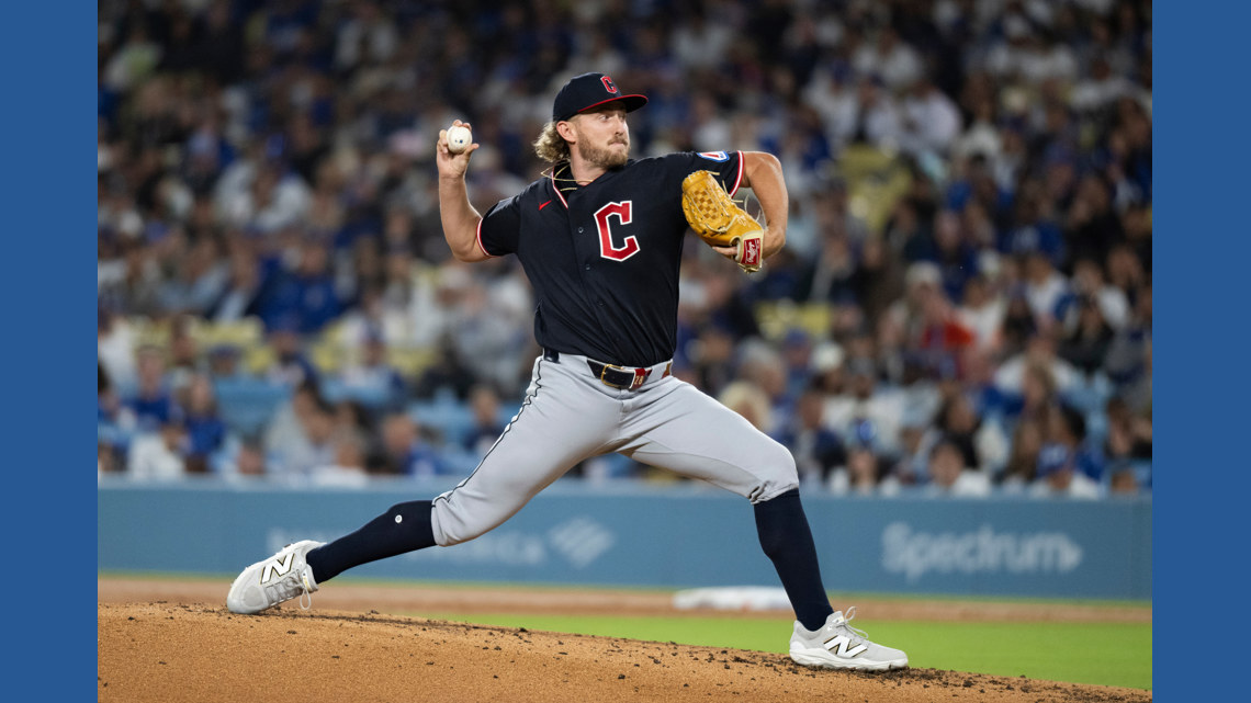 Ohtani throws 6 scoreless innings in a drizzly debut on mound as Los Angeles Dodgers beat Cleveland Guardians 4-1