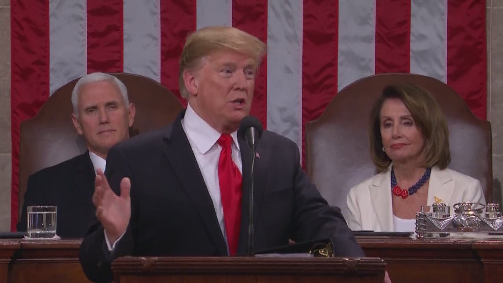 "If there is going to be peace and legislation, there cannot be war and investigation.  It just doesn't work that way!" President Trump said during the State of the Union.