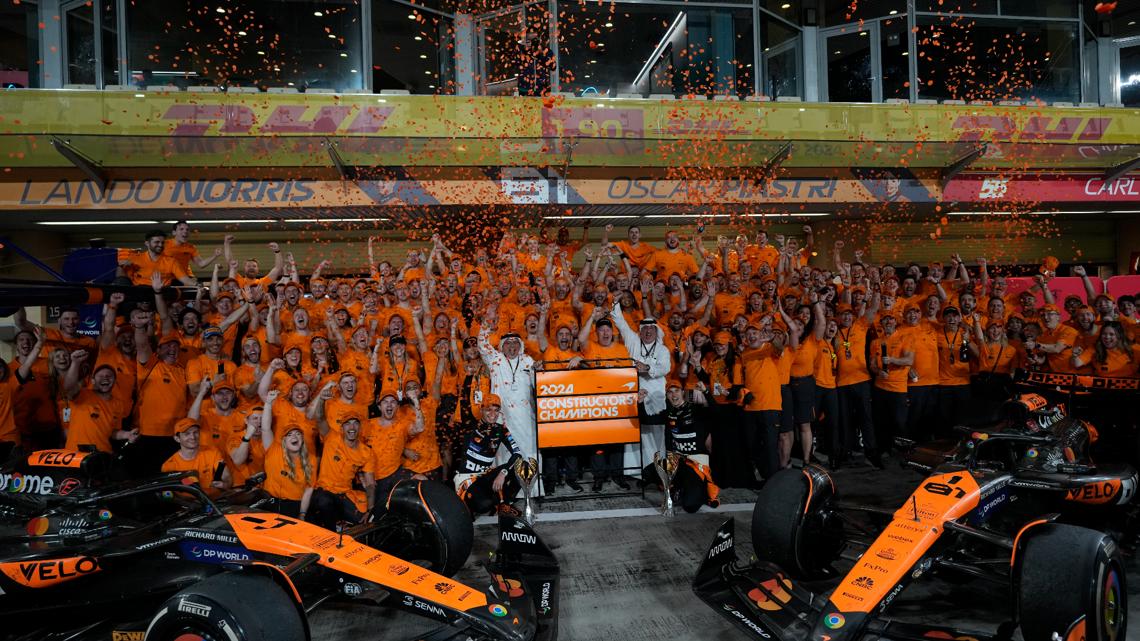 Constructor Racing McLaren wins first F1 Constructors Championship title in 26 years ...