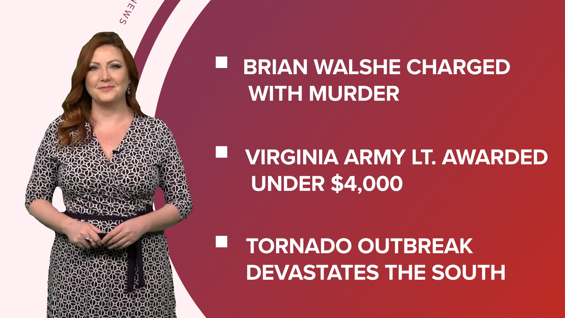 A look at what is happening in the news from looking into tornado damage in Georgia to a new memorial painting for Damar Hamlin in Buffalo.