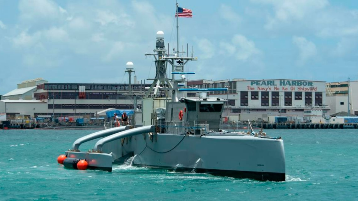 Navy speeds up development of drone ships as China threat grows - Vimarsana News