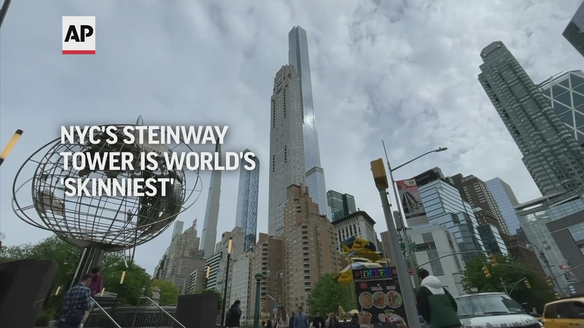 NYC's Steinway Tower is world's 'skinniest'