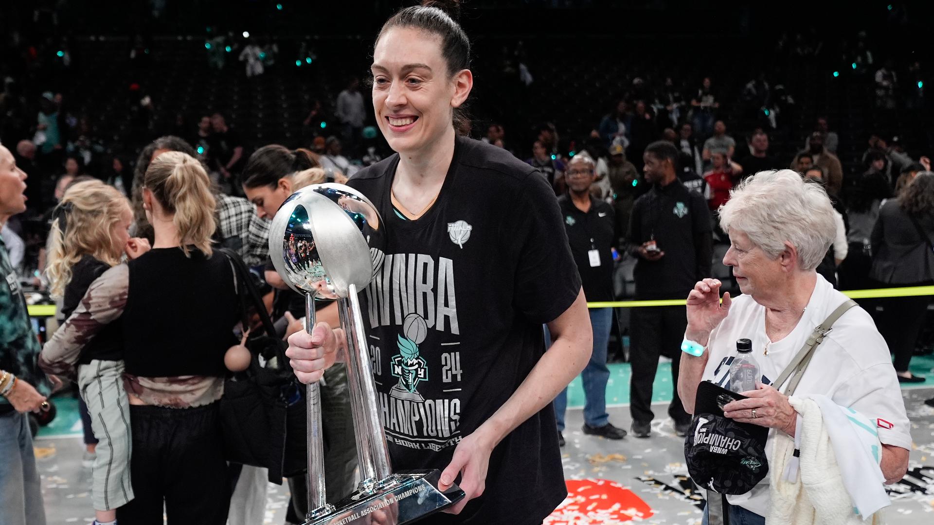 New York Liberty takes first WNBA championship