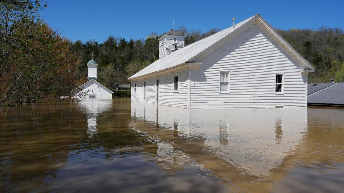 Deadly April rainfall in US South and Midwest was intensified by climate change, scientists say