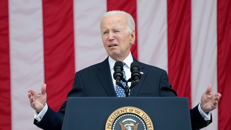 President Biden marks Memorial Day nearly 2 years after ending America's longest war, lauds troops' sacrifice