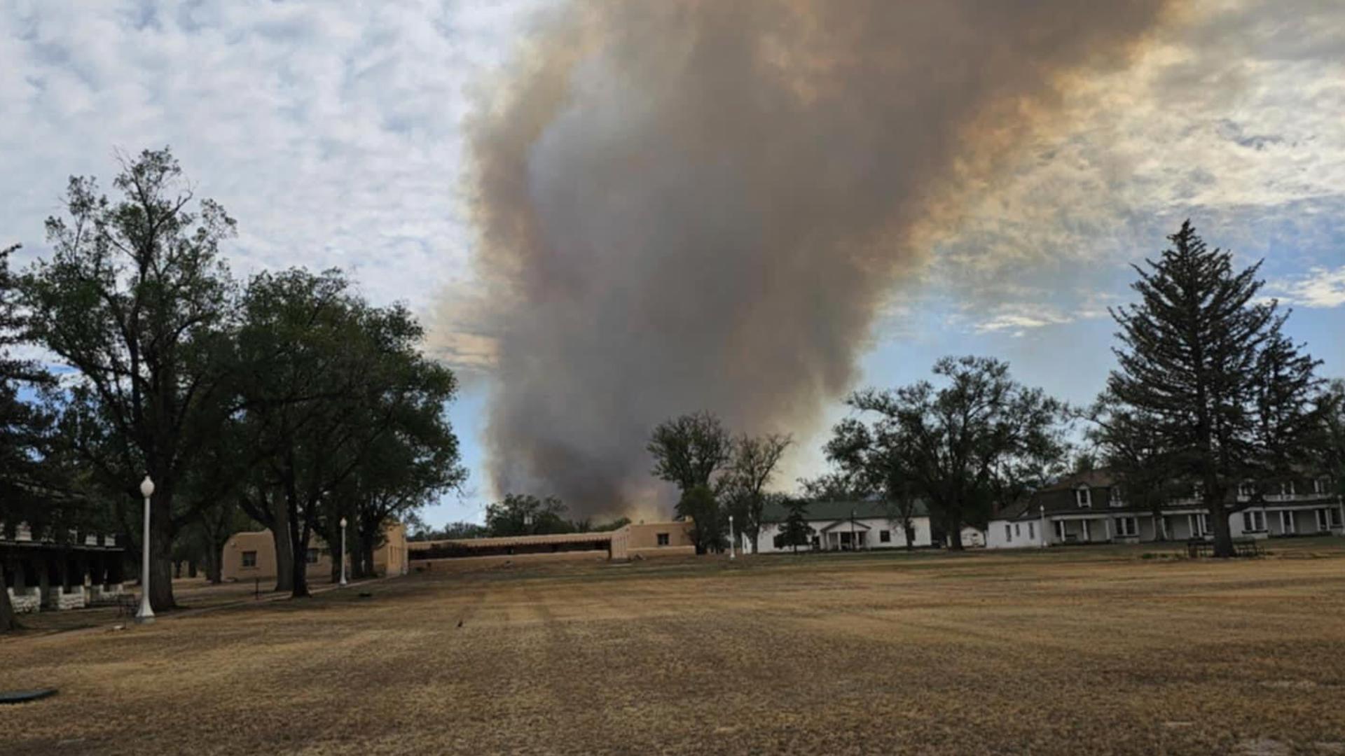 New Mexico wildfire hits Fort Stanton Historic Site | wkyc.com