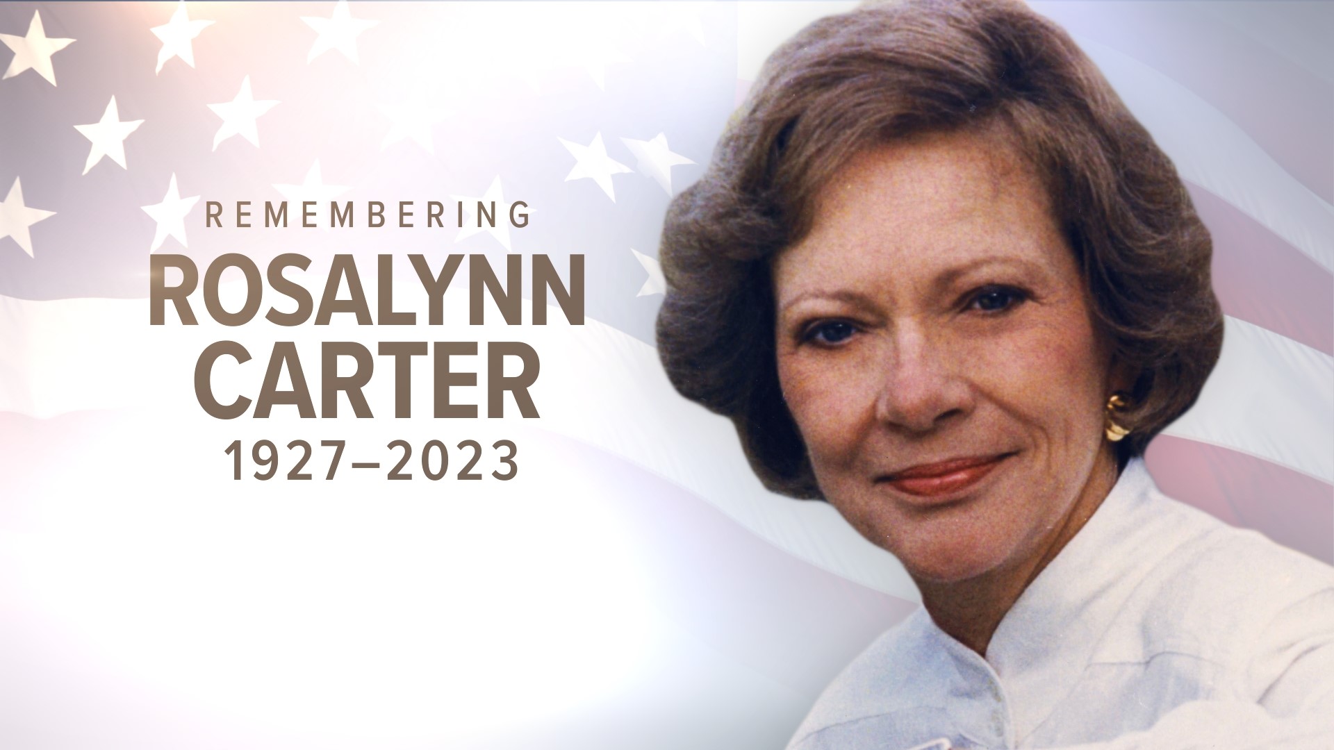 Former first lady, humanitarian and mental health advocate Rosalynn Carter died at the age of 96. A look at her legacy and her love story with Jimmy Carter.