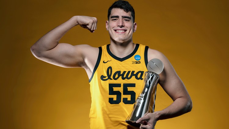 Iowa's Luka Garza named AP men's college player of the year