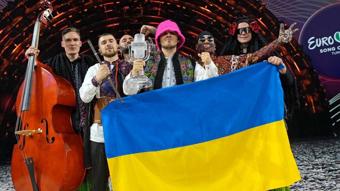 Ukraine wins Eurovision, 3rd title since 2003 debut