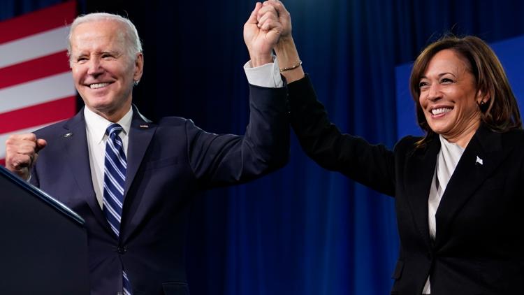 How Kamala Harris could take over Biden's campaign cash | wkyc.com