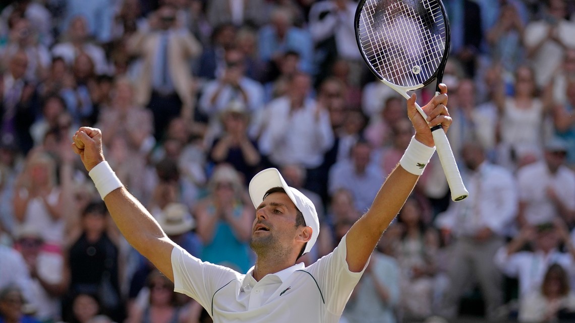 Roger Federer and Novak Djokovic make history by playing in first ever  fifth-set tie-breaker at Wimbledon 2019 – The Sun