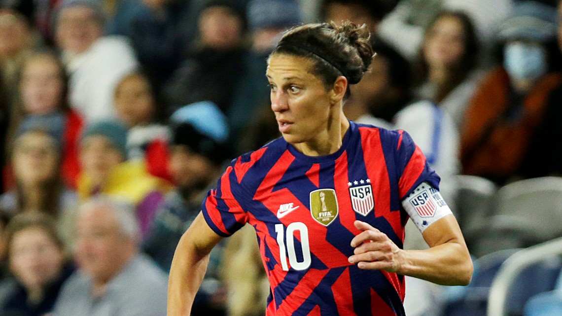 END OF A LEGENDARY CAREER: Carli Lloyd announces her retirement