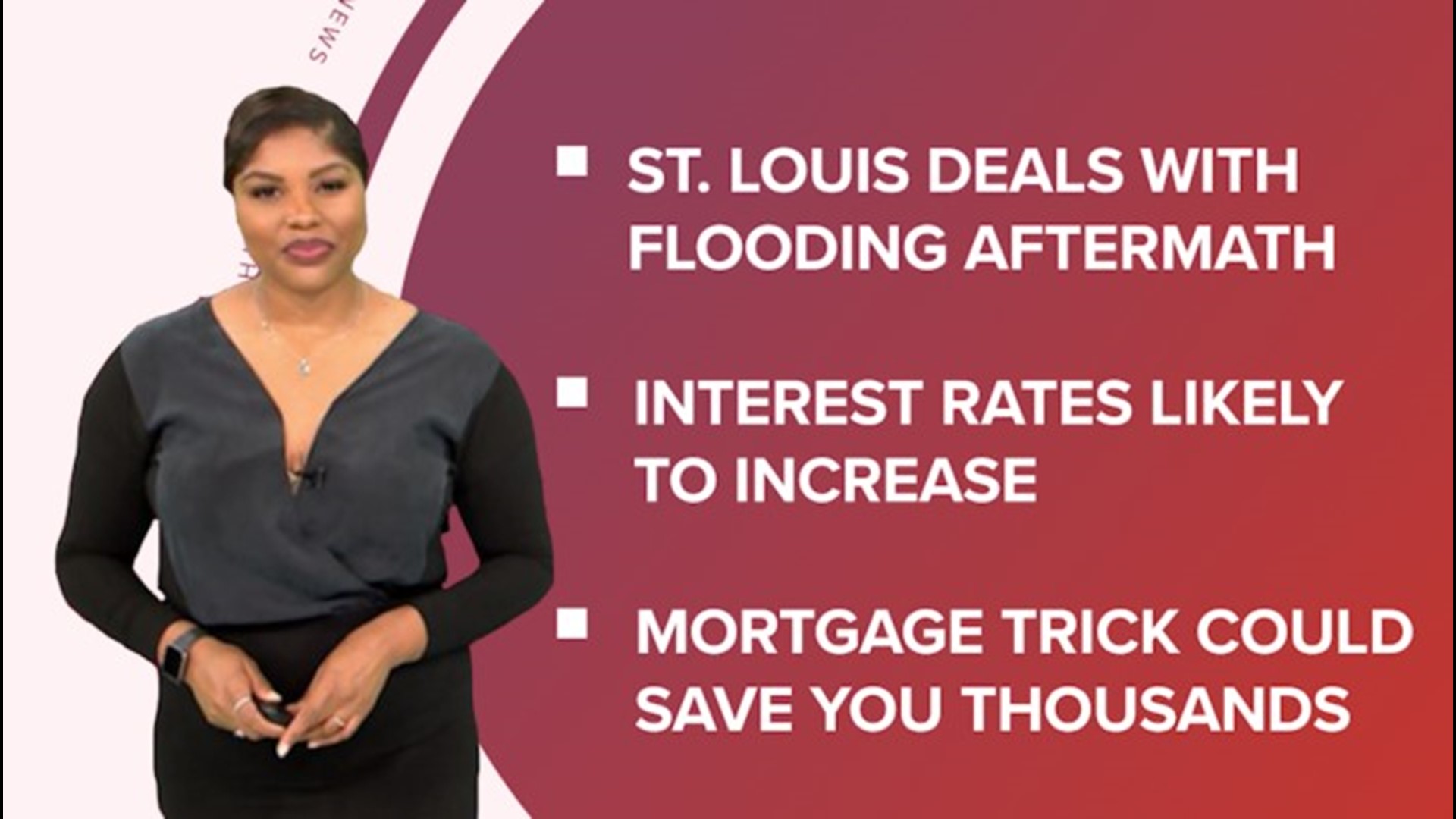 A look at what is happening across the country from flooding in St. Louis to a potential interest rate increase and the Mega Millions jackpot is over $1B.