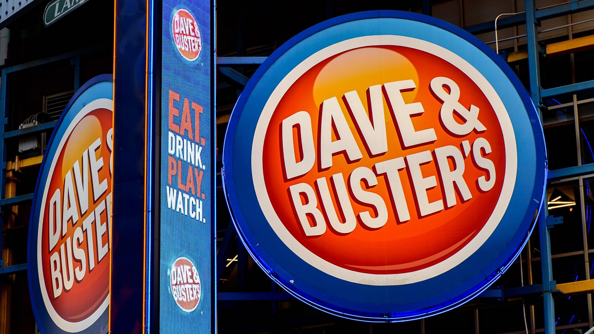 Dave & Buster's is giving free game play to anyone with these names