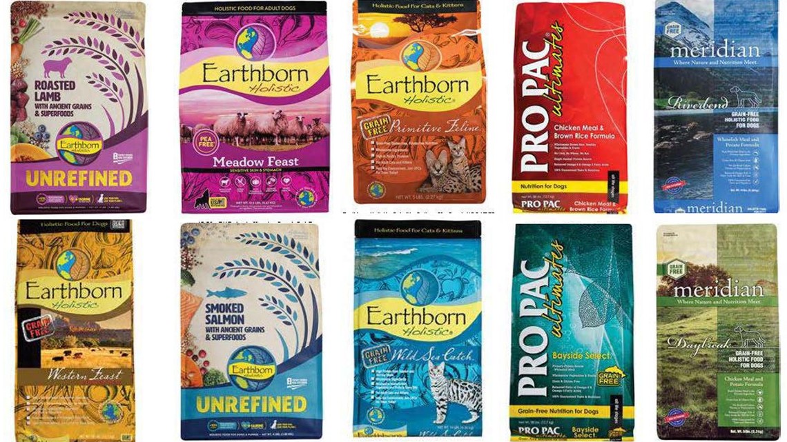 10 brands of pet food recalled for salmonella contamination 