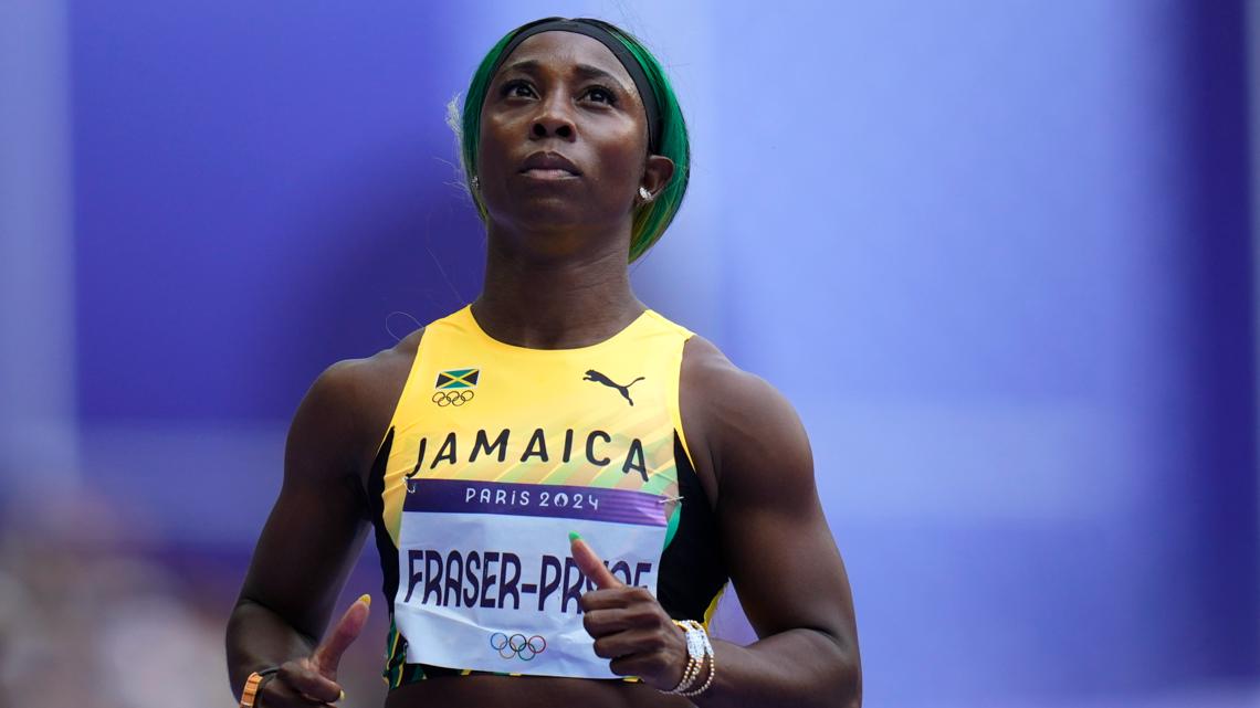 Why did Shelly-Ann Fraser-Pryce not run in the 100-meter semifinal Why did Shelly-Ann Fraser-Pryce not run in the 100-meter semifinal