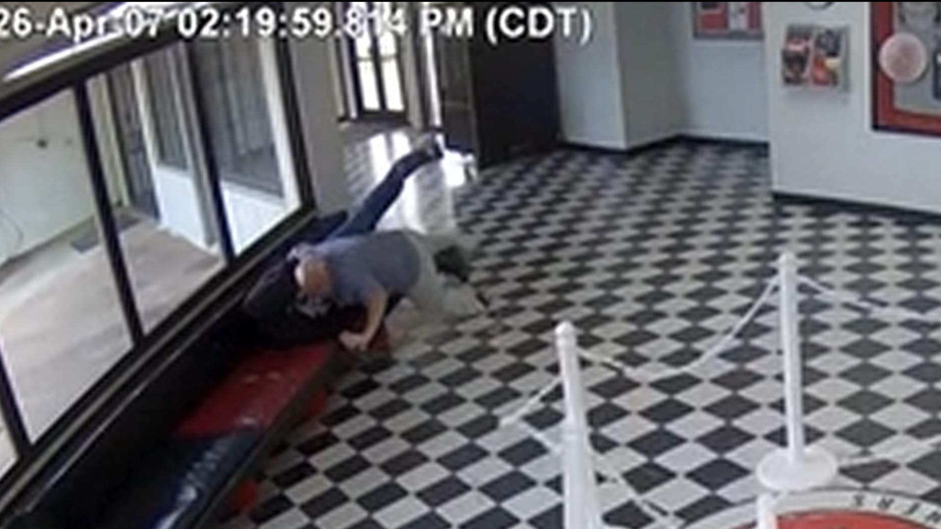 WATCH: Oklahoma high school principal tackles suspected gunman | wkyc.com