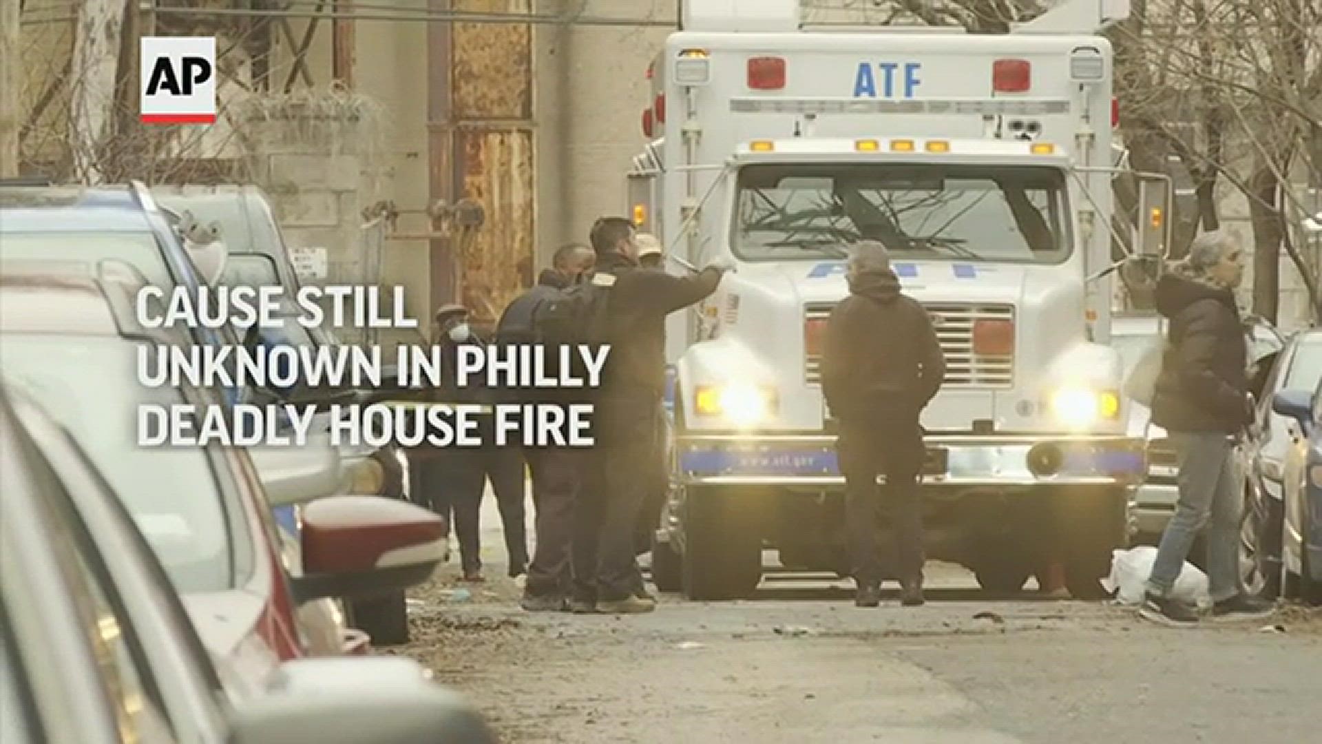 Philadelphia fire cause unknown, but warrant gives one suggestion ...