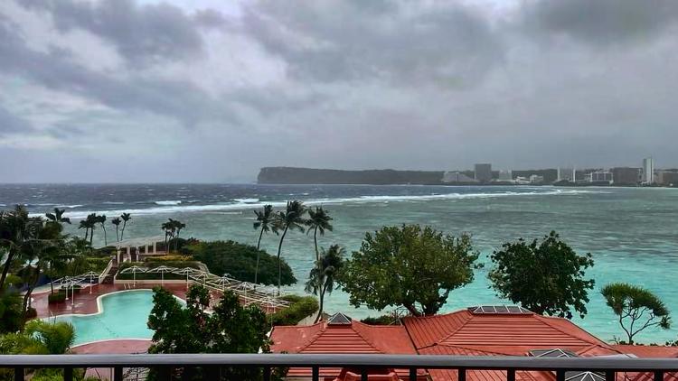 Typhoon Mawar flips cars, cuts power on Guam as scope of damage emerges in US Pacific territory