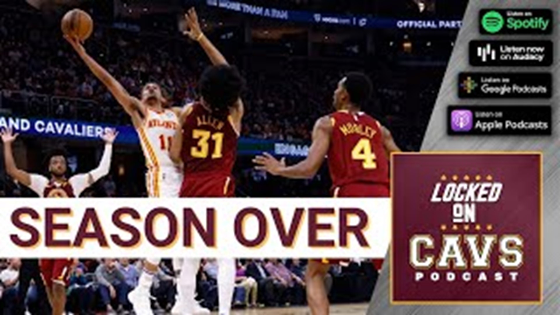 The Cavs' lost to the Hawks to end their season. We discuss Trae Young's monster second half, Jarrett Allen's return, coaching mistakes and more.