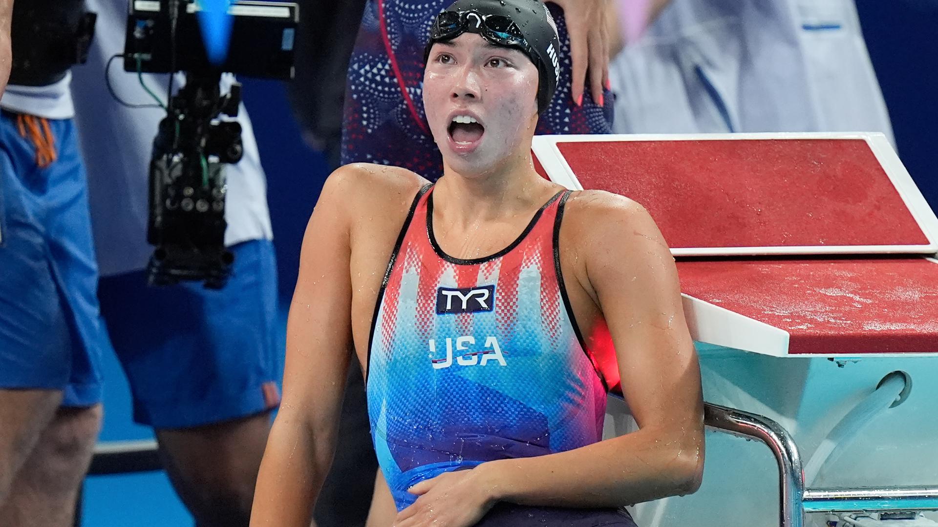 US sets world record in swimming 4x100 mixed relay