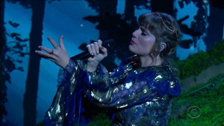 Taylor Swift Delivers Magical 'Folklore' and 'Evermore' Medley Performance  at the GRAMMYs | wkyc.com