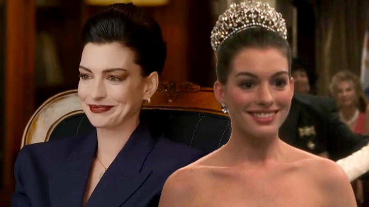 Anne Hathaway Tears Up Watching 'The Princess Diaries,' Explains Not  Wanting a 'Devil Wears Prada' Sequel | wkyc.com