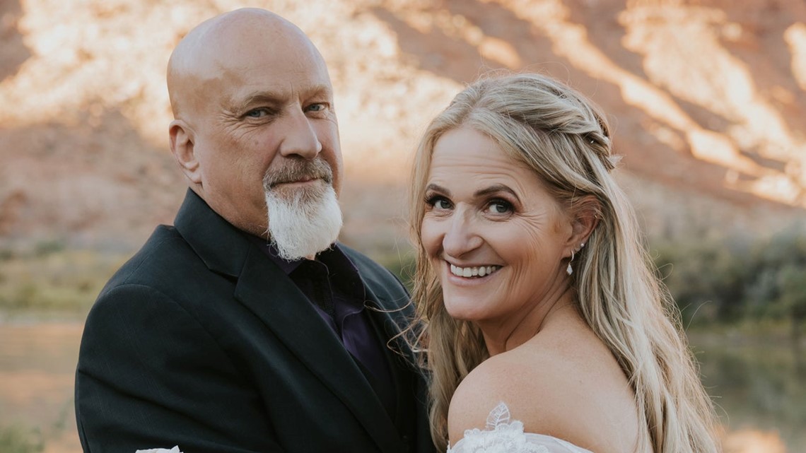christine brown wedding dress Sister Wives' Star Christine Brown Reveals the Wedding Dress She Never Wore