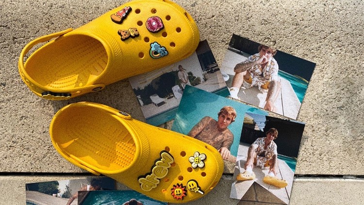 justin bieber crocs sold out