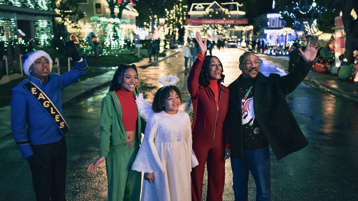 Candy Cane Lane Trailer See Eddie Murphy and Tracee Ellis Ross