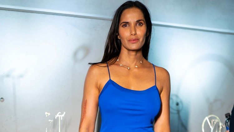 Padma Lakshmi Responds to Critics Commenting on Her Going Braless in  Quarantine by Wearing 2 Bras