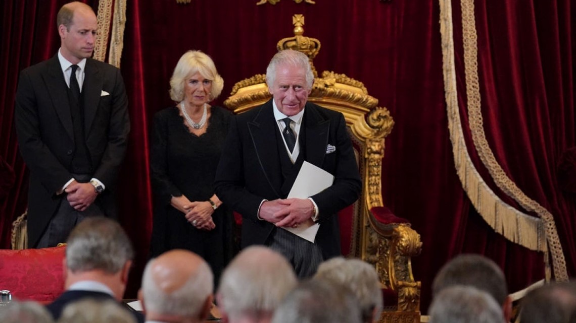 King Charles Ascends the Throne after Queen Elizabeth's Death