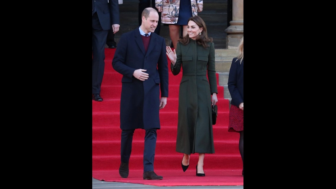 Prince William And Kate Middleton Appear In Good Spirits At First Joint Appearance Since Royal Drama Wkyc Com