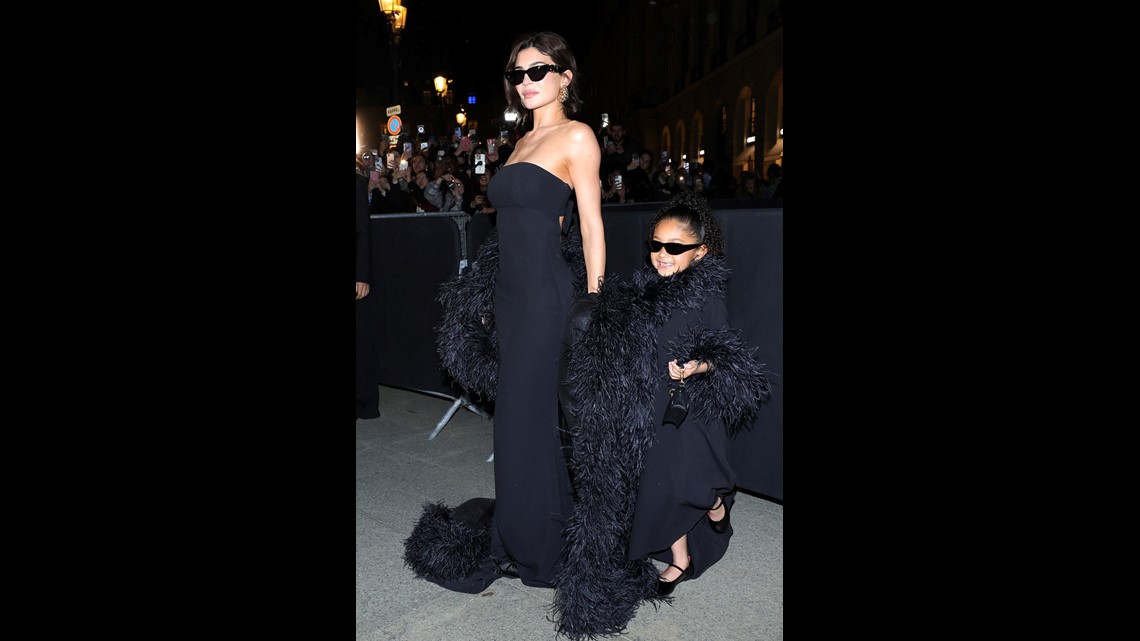 Stormi Webster Twins With Mom Kylie Jenner in Feathers for Her Paris Fashion Week Debut | wkyc.com Stormi Webster Twins With Mom Kylie Jenner in Feathers for Her Paris Fashion Week Debut | wkyc.com