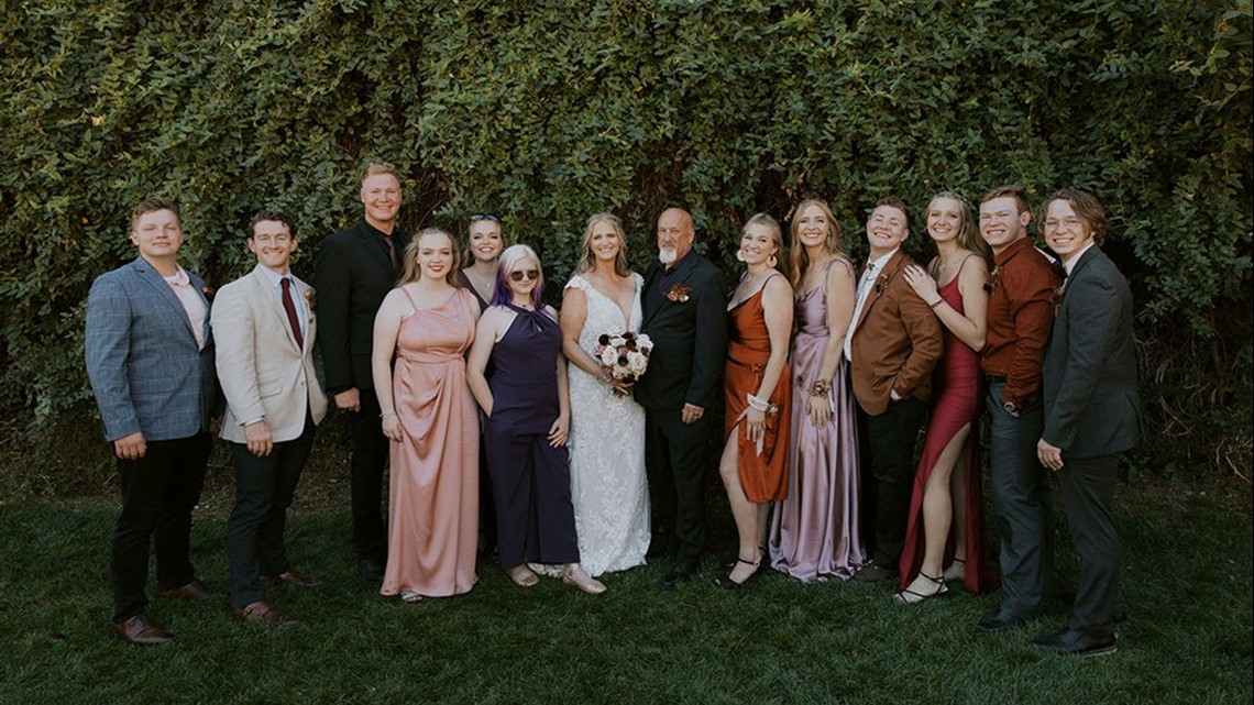 christine brown's wedding dress Thank you @destrie_dee at @bodabridal for my amazing wedding dress experience. I'm gonna be completely honest here, I'm a bigger girl and the thought of trying on wedding dresses in front of
