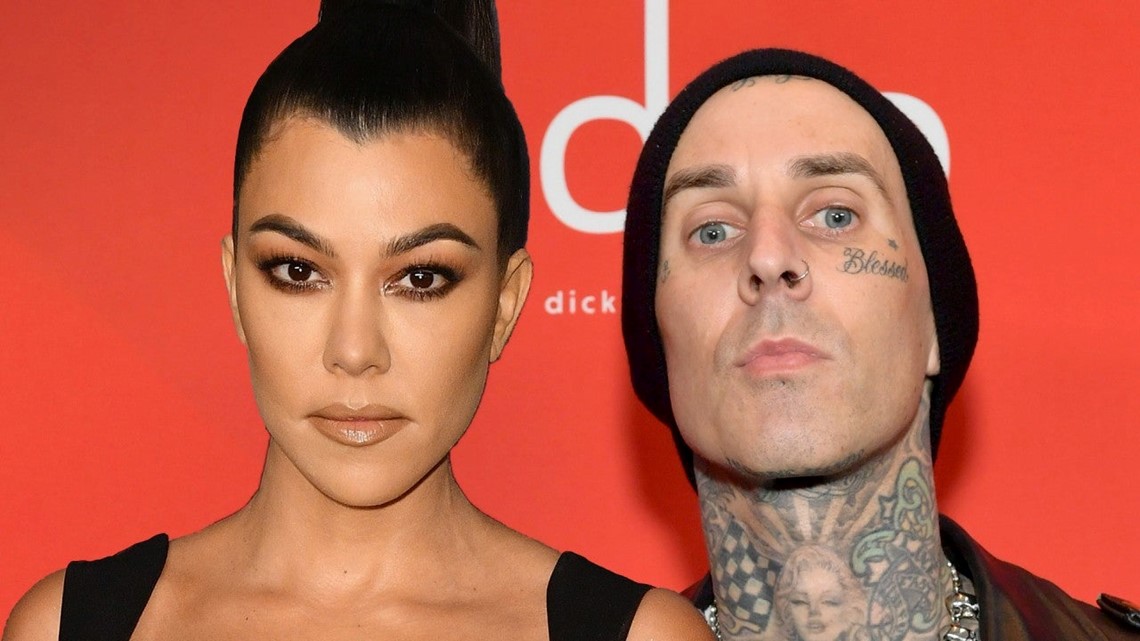 Kourtney Kardashian Shows Off Shorter Hair And Travis Barker