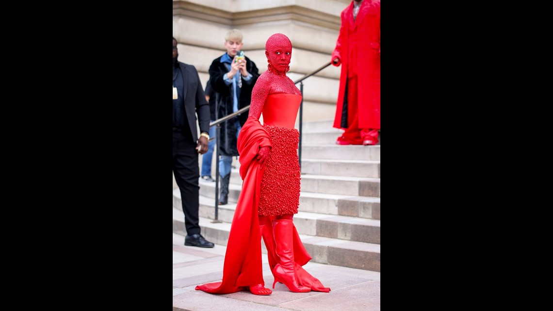 Doja Cat Reveals She Was 'Super Ill' When She Wore Her Viral Red Crystal Look | wkyc.com Doja Cat Reveals She Was 'Super Ill' When She Wore Her Viral Red Crystal Look | wkyc.com