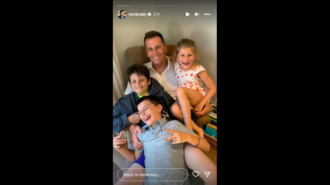 Tom Brady shares rare family photo with ex Bridget Moynahan and wife Gisele  Bundchen