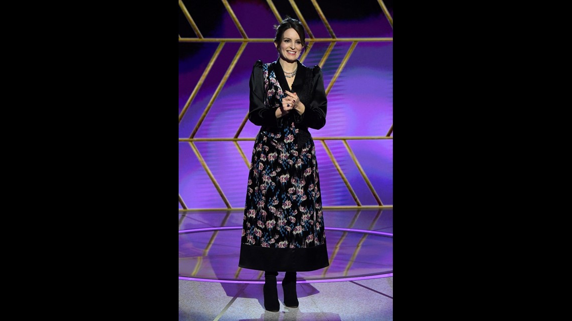 tina fey golden globes dress Amy Poehler and Are Chic in Multiple Hosting Looks top prom