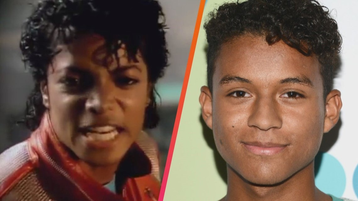 Jaafar Jackson Is Uncanny as Michael Jackson on Set of Biopic: Photos