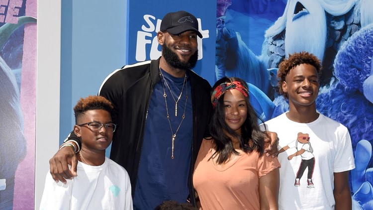 Bryce James, LeBron's youngest son, receives scholarship offer